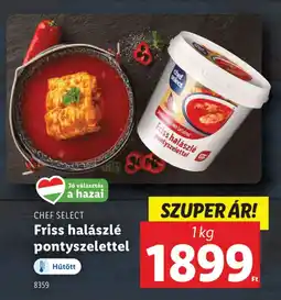 Lidl CHEF SELECT Friss halászlé pontyszelettel ajánlat