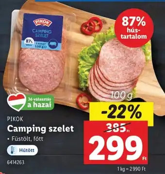 Lidl PIKOK Camping szelet ajánlat