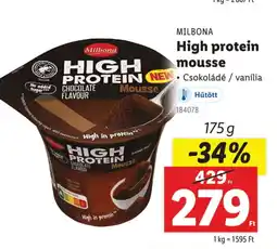 Lidl MILBONA High protein mousse ajánlat