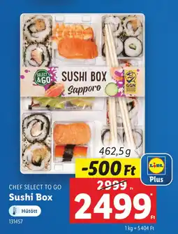 Lidl CHEF SELECT TO GO Sushi Box ajánlat