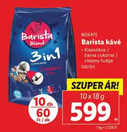 Lidl MOKATE Barista kávé ajánlat