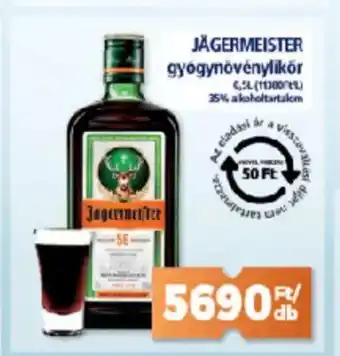 Goods Market JÄGERMEISTER gyógynövénylikōr ajánlat