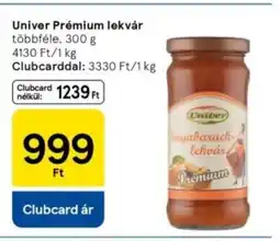 Tesco Univer prémium lekvár ajánlat