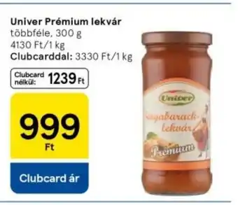 Tesco Univer prémium lekvár ajánlat