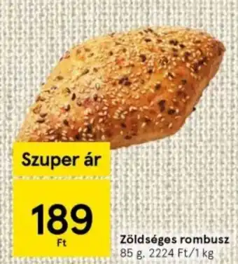 Tesco Zöldséges rombusz ajánlat