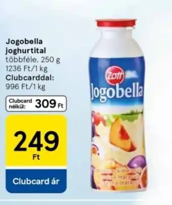 Tesco Jogobella joghurtital ajánlat