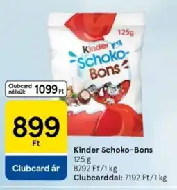 Tesco Kinder Schoko-Bons ajánlat