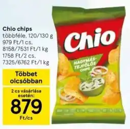 Tesco Chio chips ajánlat