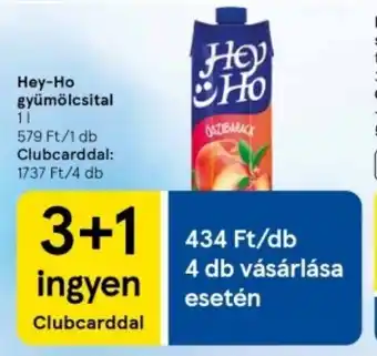 Tesco Hey-Ho gyümölcsital ajánlat