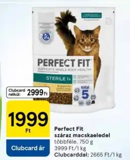 Tesco Perfect Fit száraz macskaeledel ajánlat