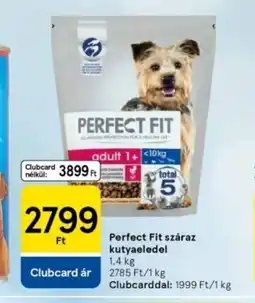 Tesco Perfect Fit száraz kutyaeledel ajánlat