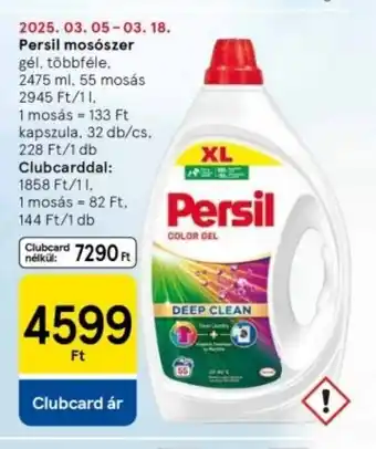 Tesco Persil mosószer ajánlat