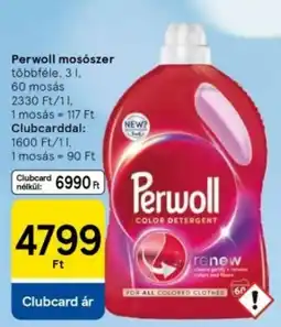 Tesco Perwoll mosószer ajánlat