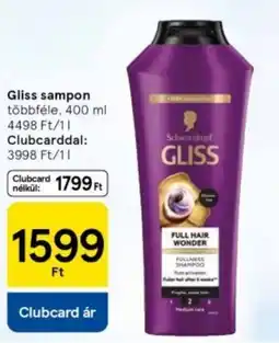 Tesco Gliss sampon ajánlat