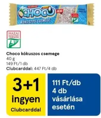 Tesco Choco kókuszos csemege ajánlat