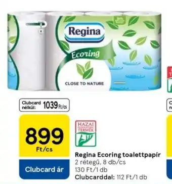 Tesco Regina Ecoring toalettpapír ajánlat