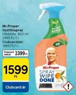 Tesco Mr.Proper tisztítóspray ajánlat