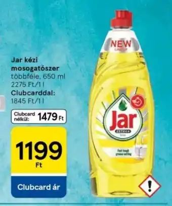 Tesco Jar kézi mosogatószer ajánlat