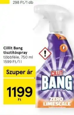 Tesco Cillit Bang tisztítóspray ajánlat