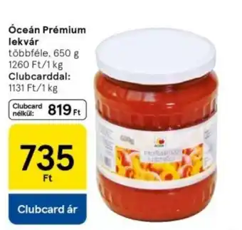 Tesco Óceán Prémium lekvár ajánlat