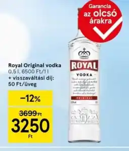 Tesco Royal Original vodka ajánlat