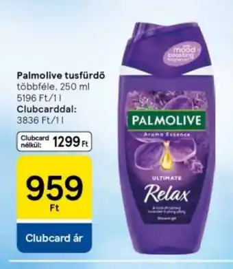 Tesco Palmolive tusfürdő ajánlat