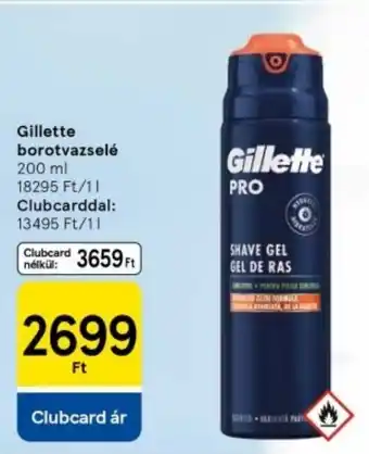 Tesco Gillette borotvazselé ajánlat