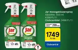 Tesco Jar mosogatószerspray ajánlat