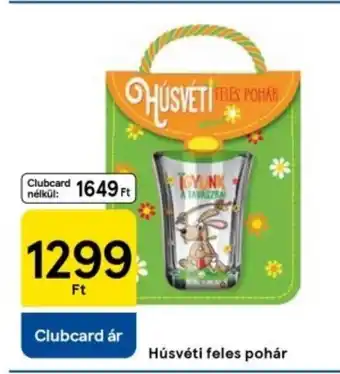 Tesco Húsvéti feles pohár ajánlat