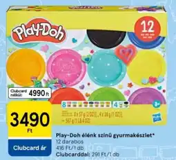 Tesco Play-Doh élénk színű gyurmakészlet ajánlat