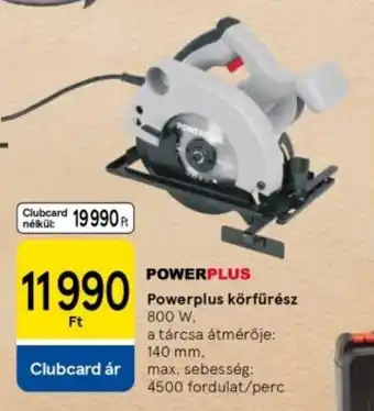 Tesco Powerplus körfűrész ajánlat