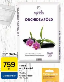 Tesco Sandis orchideaföld ajánlat