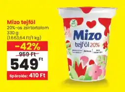 Spar Mizo tejföl ajánlat