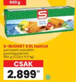 Spar S-budget xxl halrúd ajánlat