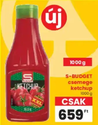 Spar S-budget csemege ketchup ajánlat