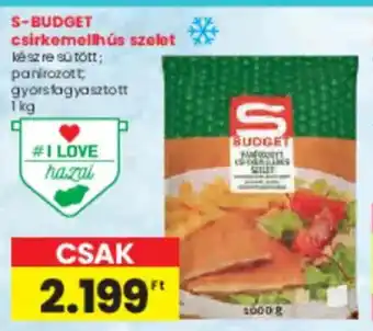 Spar S-budget csirkemellhús szelet ajánlat