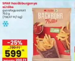 Spar Spar hasábburgonya sütőbe ajánlat