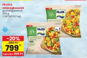 Spar Frosta zöldségkeverék ajánlat