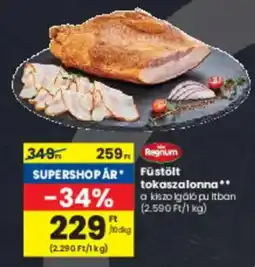 Spar Regnum füstölt tokaszalonna ajánlat