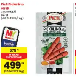 Spar Pick pickolino virsli ajánlat