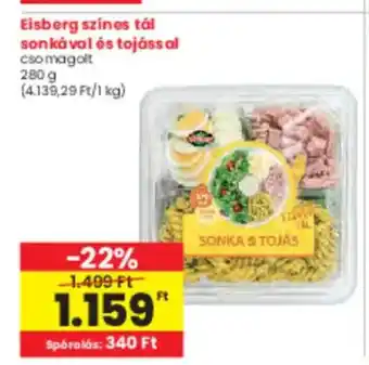 Spar Eisberg színes tál sonkával és tojással ajánlat