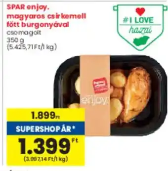 Spar SPAR enjoy. magyaros csirkemell fött burgonyával ajánlat