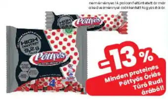 Spar Minden proteines pöttyös óriás túró rudi árából! ajánlat