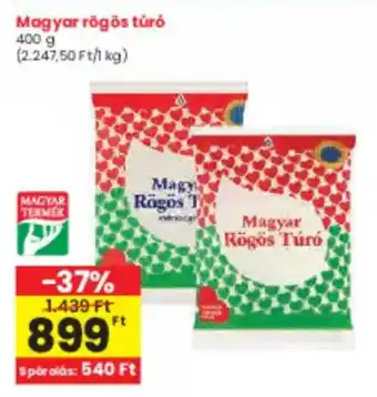 Spar Magyar rögös túró ajánlat