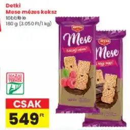 Spar Detki Mese mézes keksz ajánlat