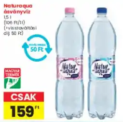 Spar Naturaqua ásványvíz ajánlat