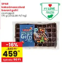 Spar SPAR kakaómasszával bevontgofri ajánlat