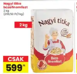 Spar Nagyi titka búzafinomliszt ajánlat