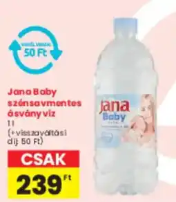 Spar Jana Baby szénsavmentes ásvány víz ajánlat