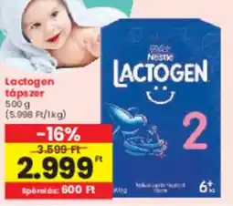 Spar Lactogen tápszer ajánlat